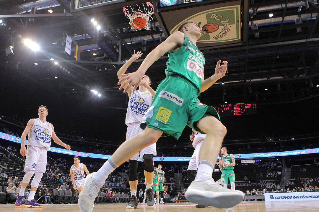 LKL: „Žalgiris“ – „Pieno žvaigždės“ 94:70
