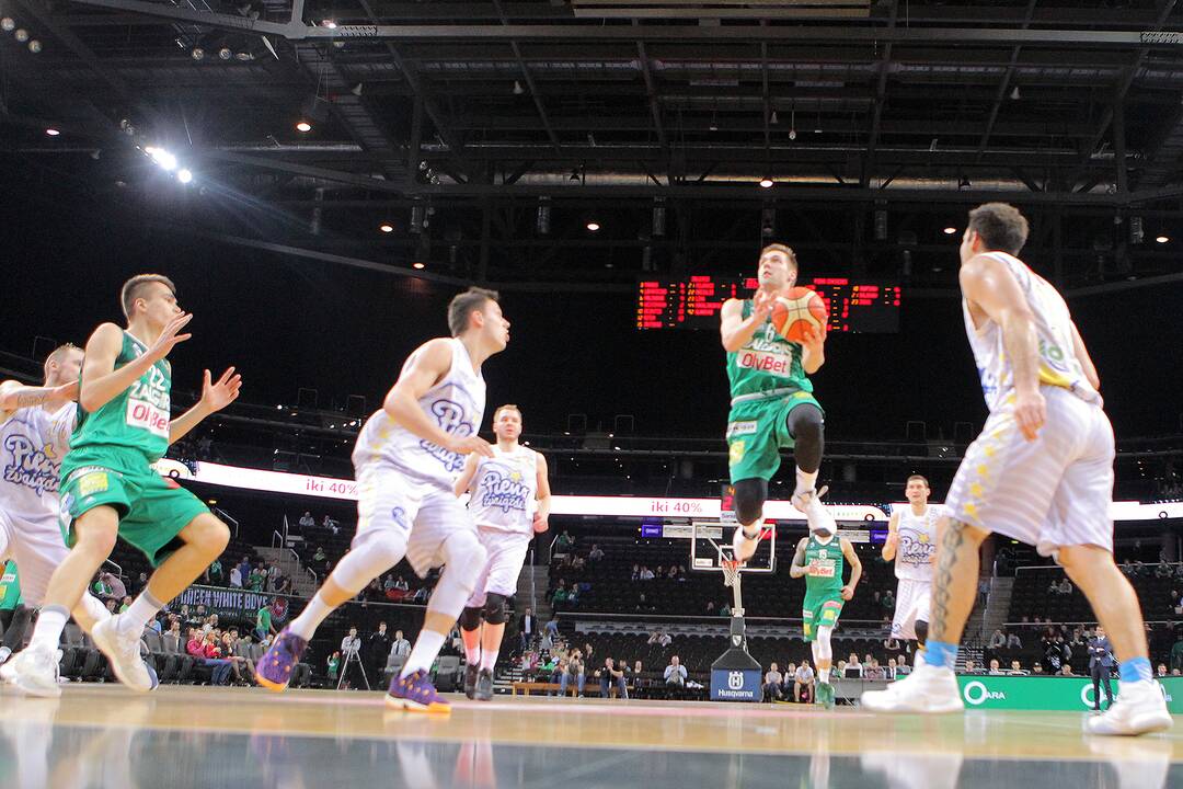 LKL: „Žalgiris“ – „Pieno žvaigždės“ 94:70