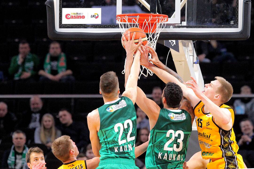 LKL: „Žalgiris“ – „Šiauliai“ 101:50