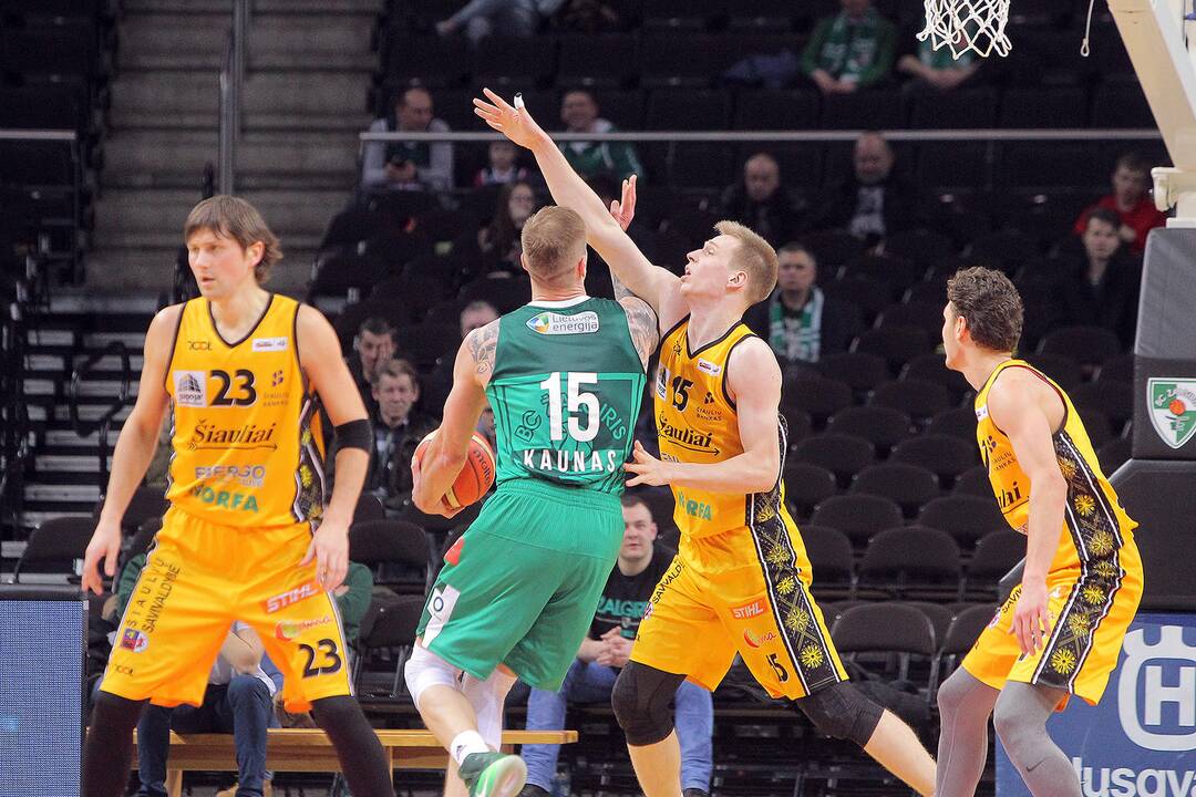 LKL: „Žalgiris“ – „Šiauliai“ 101:50