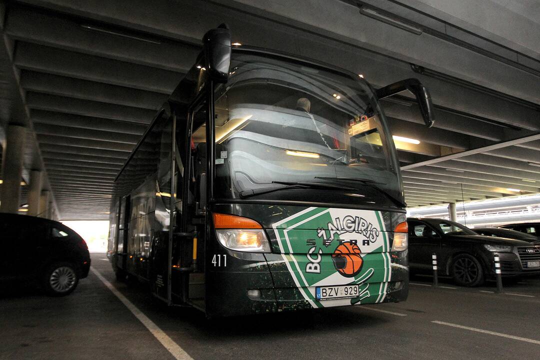 Kauno „Žalgiris“ išvyko į Atėnus