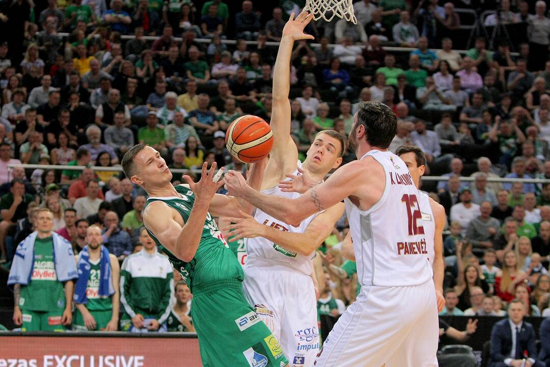 LKL finalas: „Žalgiris“ – „Lietkabelis“ 73:68