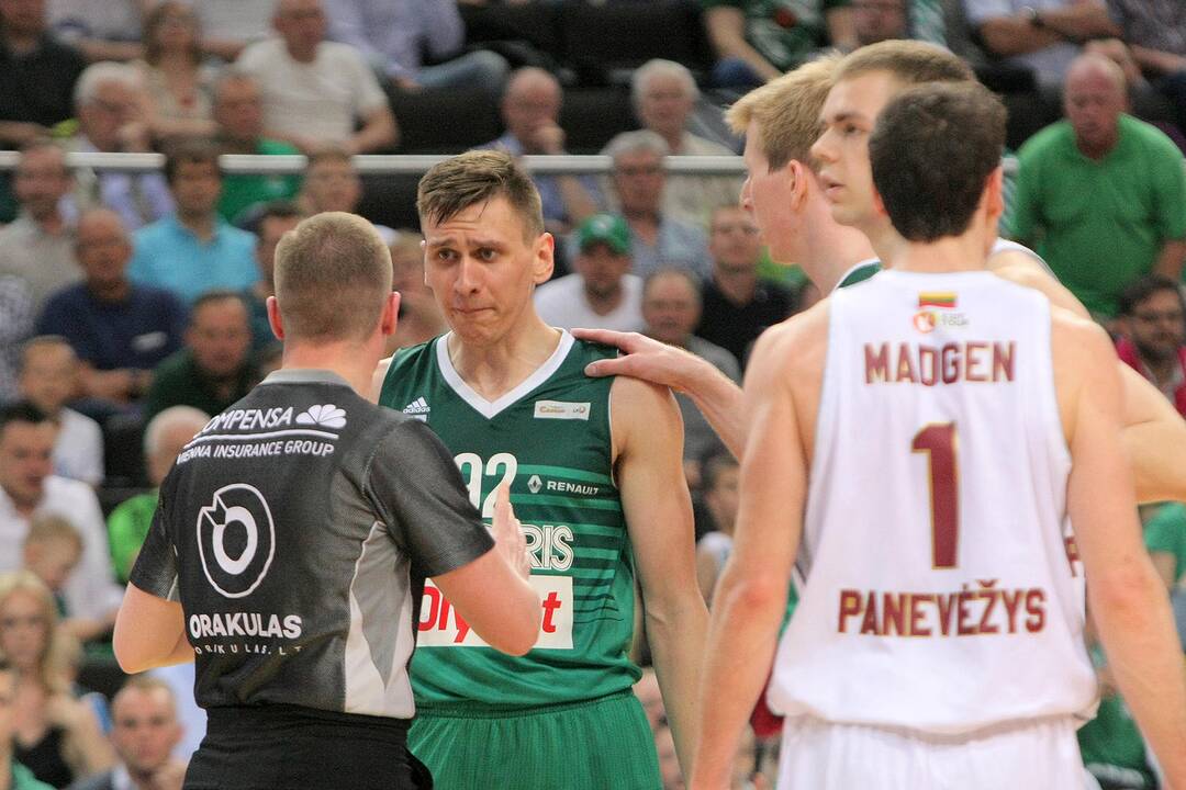 LKL finalas: „Žalgiris“ – „Lietkabelis“ 73:68
