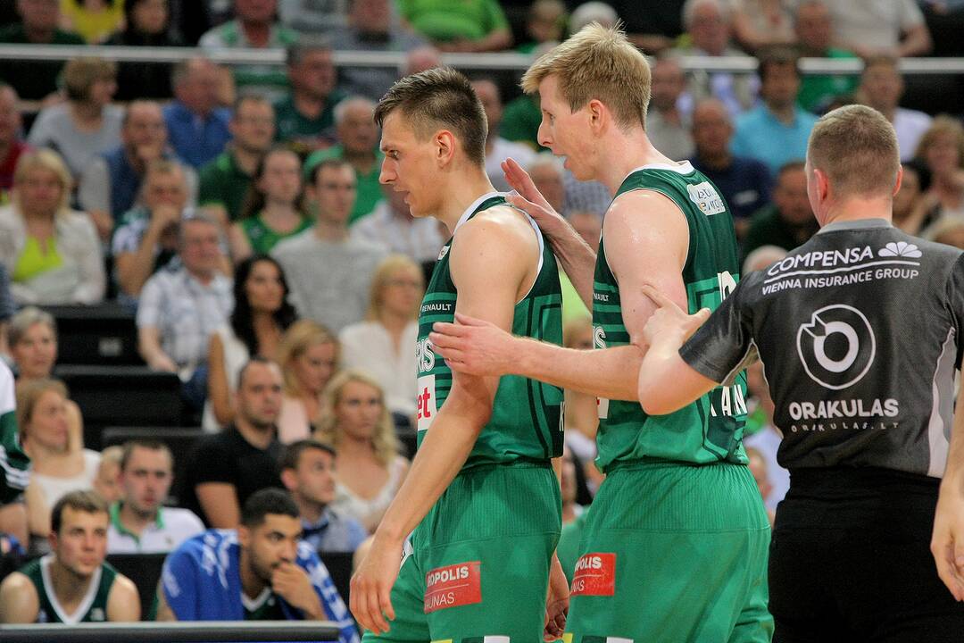 LKL finalas: „Žalgiris“ – „Lietkabelis“ 73:68