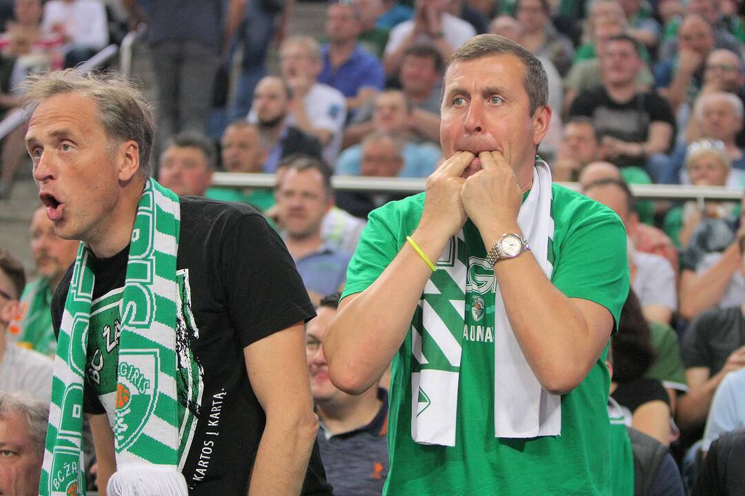 LKL finalas: „Žalgiris“ – „Lietkabelis“ 73:68