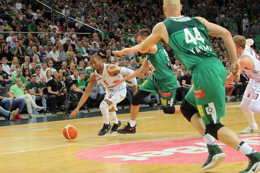 LKL finalas: „Žalgiris“ – „Lietkabelis“ 73:68