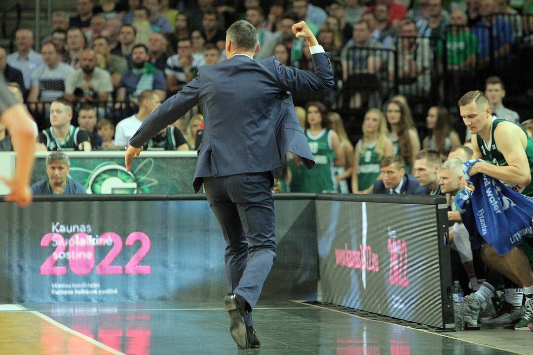 LKL finalas: „Žalgiris“ – „Lietkabelis“ 73:68