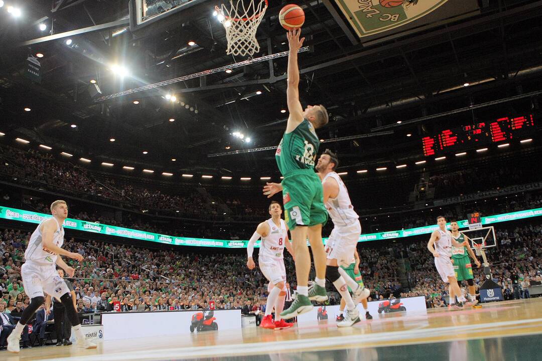 LKL finalas: „Žalgiris“ – „Lietkabelis“ 73:68