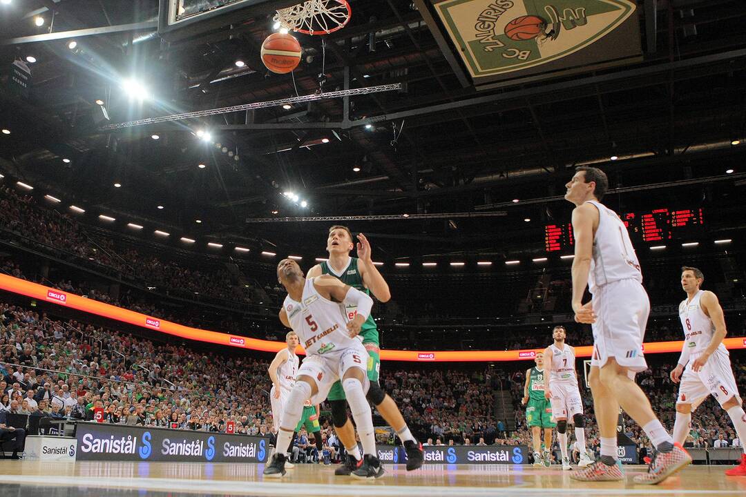 LKL finalas: „Žalgiris“ – „Lietkabelis“ 73:68