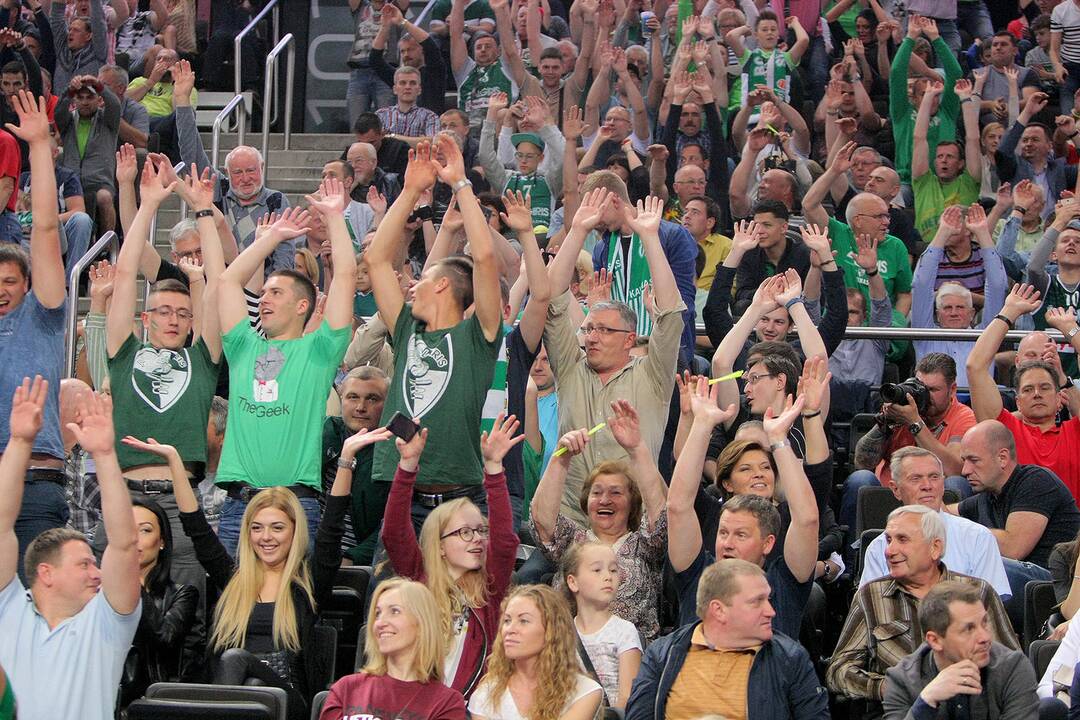 LKL finalas: „Žalgiris“ – „Lietkabelis“ 73:68
