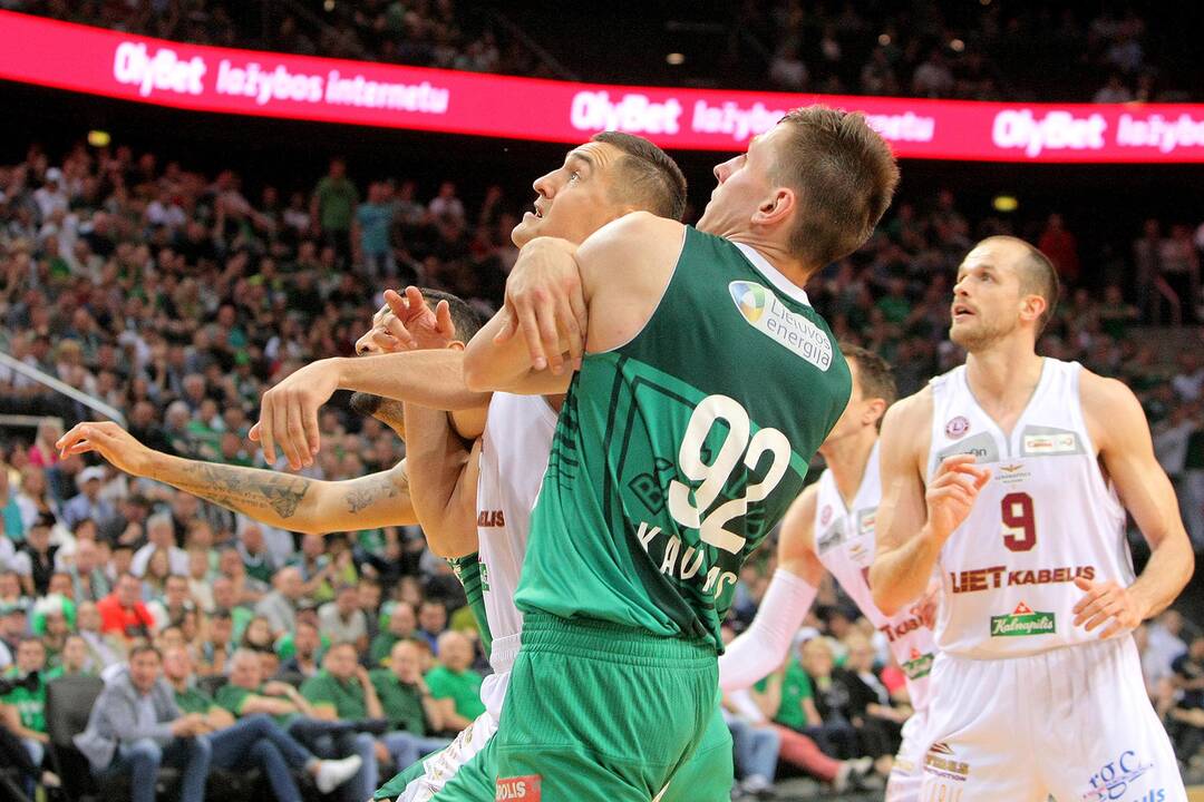 LKL finalas: „Žalgiris“ – „Lietkabelis“ 73:68
