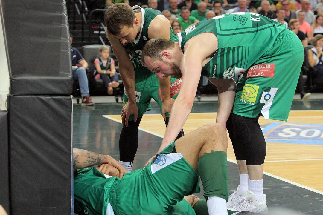LKL finalas: „Žalgiris“ – „Lietkabelis“ 73:68