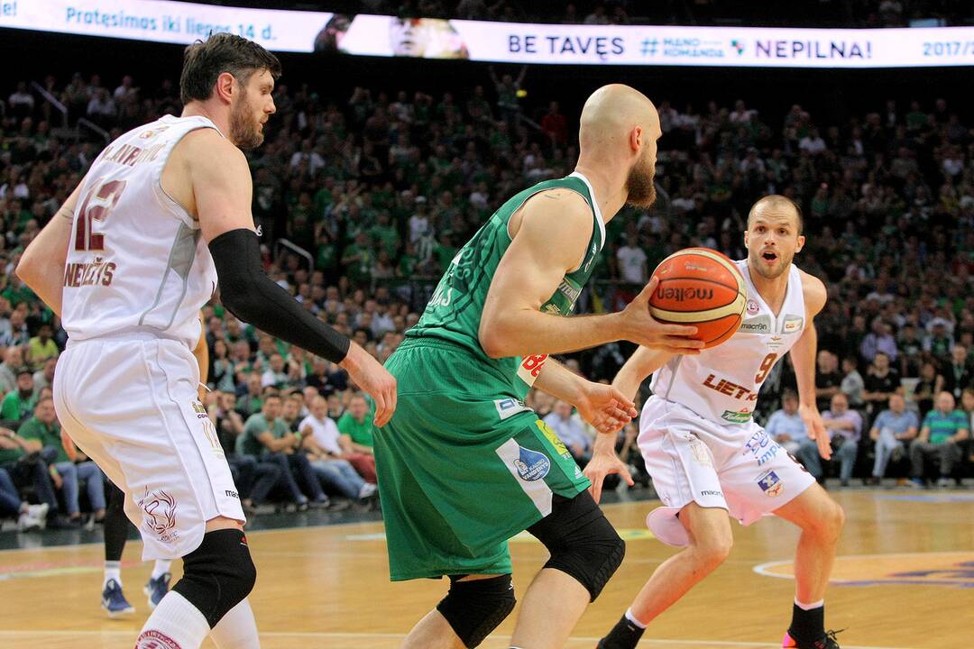 LKL finalas: „Žalgiris“ – „Lietkabelis“ 73:68