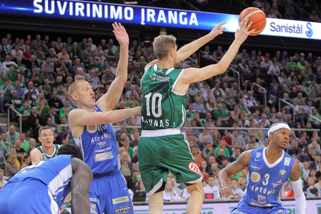 LKL finalas: „Žalgiris“ – „Neptūnas“