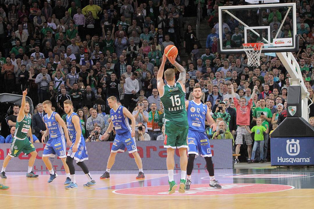 LKL finalas: „Žalgiris“ – „Neptūnas“