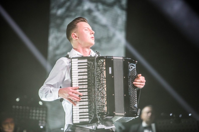 M. Levickis „Žalgirio“ arenoje griovė klasikinės muzikos stereotipus