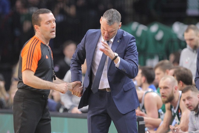 Š. Jasikevičius: dar nemetame balto rankšluosčio