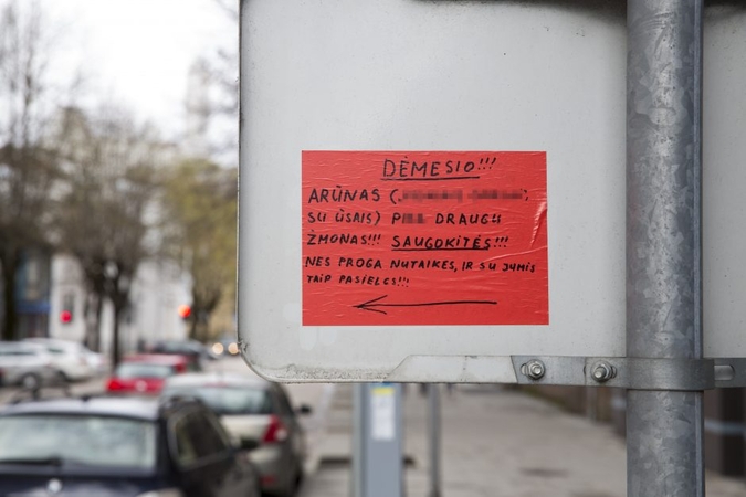 Pažįstate Arūną? Gal reikėtų pasisaugoti