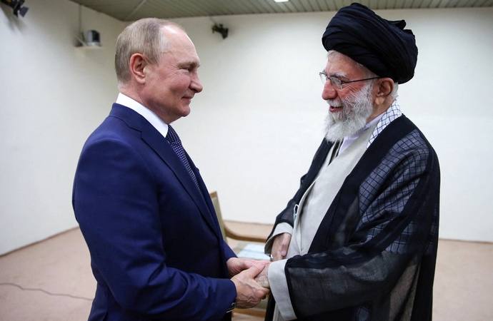 Vladimiras Putinas ir ajatola Khamenei