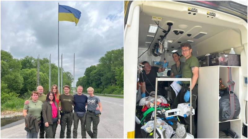 Realybė: per darbo karjerą patyręs visko, Ukrainoje A. Pečkauskas su komanda pamatė dar daugiau.