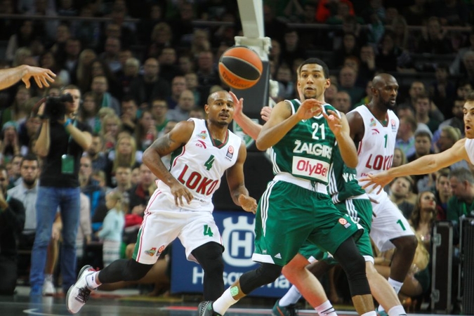 "Žalgiris" po dramatiškos kovos pergalę leido švęsti Krasnodaro krepšininkams