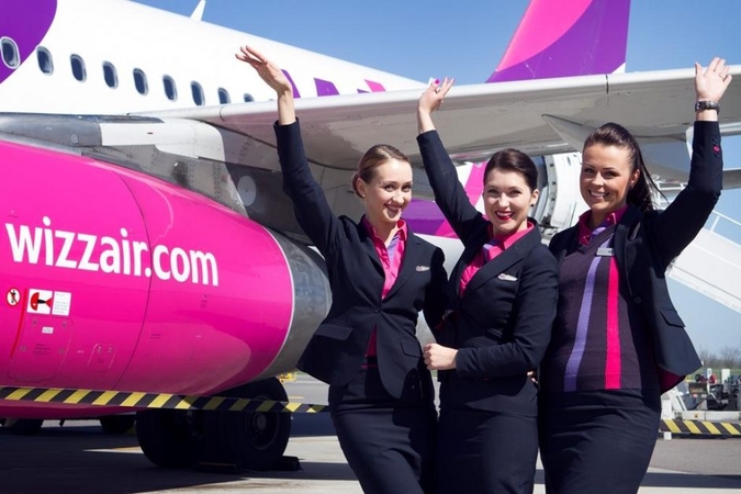 „Wizz Air“ pradėjo skrydžius į Belfastą, Frankfurtą ir Malmę