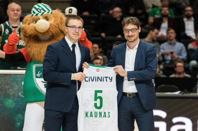 Kauno „Žalgirį“ rems tarptautinė įmonių grupė