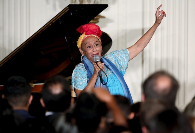 „Buena Vista Social Club“ skleidė Kubos muzikos dvasią Baltuosiuose rūmuose