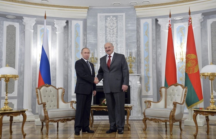 V. Putinas: Rusijos ir Baltarusijos sąjunga vystosi toliau