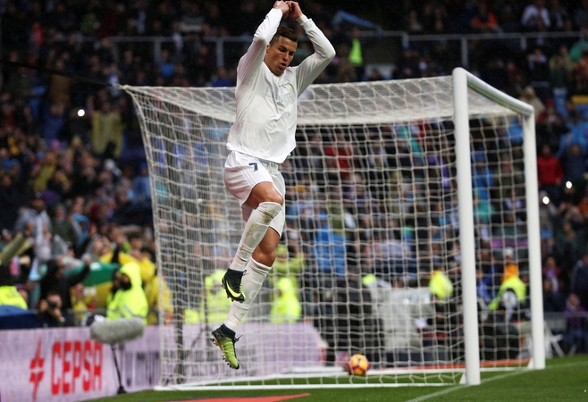 C. Ronaldo tapo unikalaus pasiekimo autoriumi