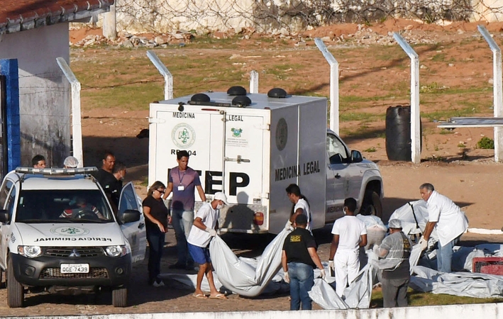 Brazilijos kalėjime kilus riaušėms nužudyti 26 kaliniai