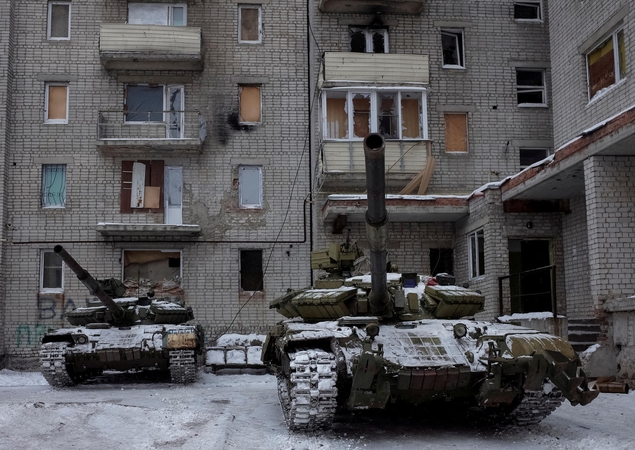 Lietuva skirs nuo karo nukentėjusiai Avdijivkai 80 tūkst. eurų