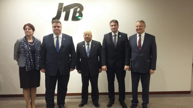 L. Linkevičius kvietė bendradarbiauti Japonijos verslo milžines