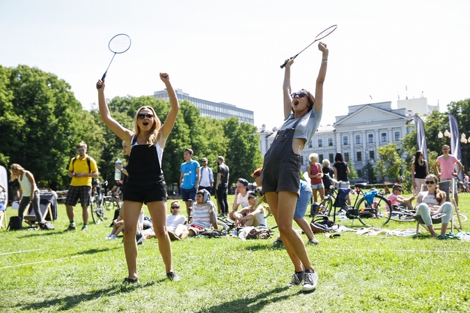 Savaitgalį linksmintis kvies badmintono mėgėjų turnyras „Vilniaus plunksna“