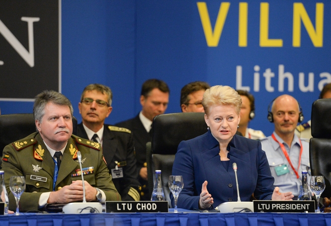 Prezidentė ragina NATO veikti greitai