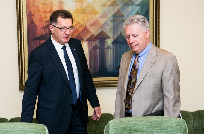 "Chevron" sako remsiąs Lietuvos energetinį saugumą