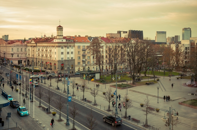 Sostinėje antradienį snigti neturėtų