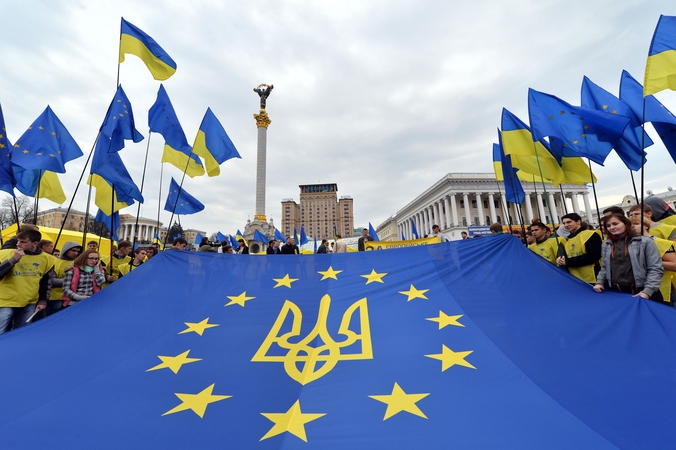Ukraina teigia tęsianti pasiruošimus pasirašyti asociacijos sutartį su ES