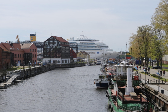 Į Klaipėdą atplaukė "Costa Pacifica"