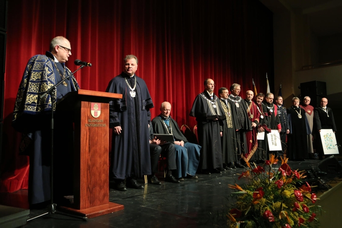 Klaipėdos universitetui – sveikinimų lavina