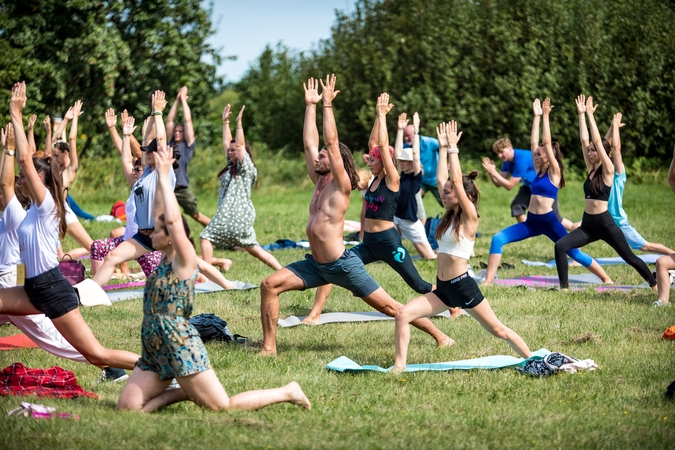 Palangoje – nemokamas sveikatingumo, sporto ir meno festivalis „1000 saulių“