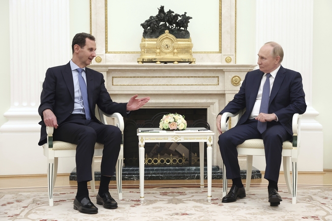 Basharas al-Assadas ir Vladimiras Putinas