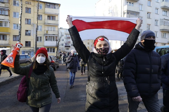 S. Cichanouskajos patarėjas: nuo vasario Baltarusijoje kils nauja protestų banga