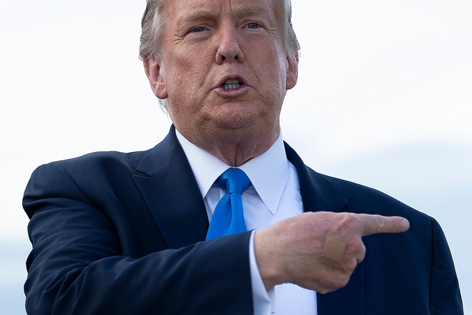 D. Trumpas: ne, aš nesu skolingas Rusijai pinigų