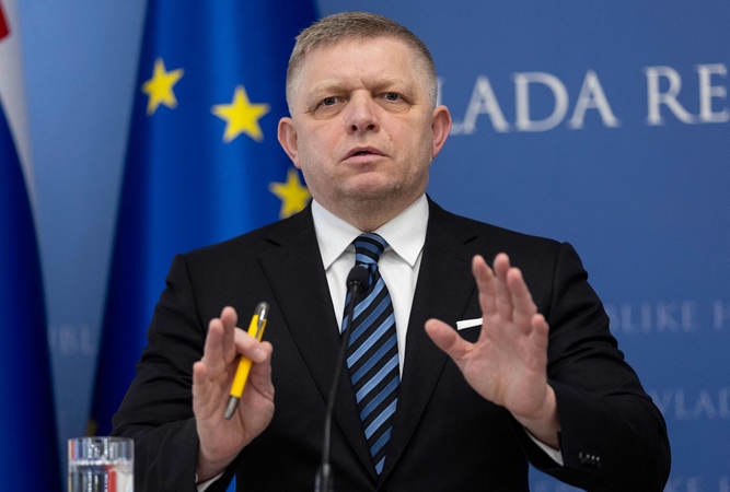 Slovakija atmetė ES planą sustabdyti rusiškų dujų importą