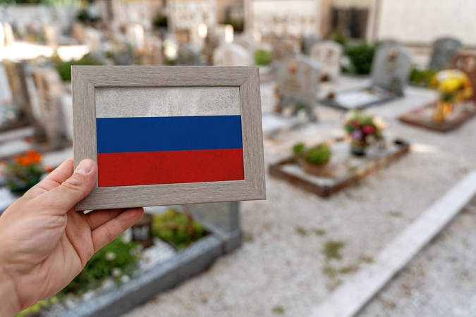Žiniasklaida: Ukrainoje iš viso žuvo 70 tūkst. rusų kareivių
