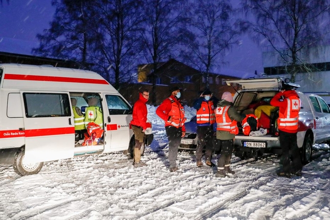 Norvegijoje per purvo nuošliaužą nukentėjo penki žmonės
