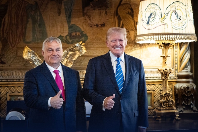 Viktoras Orbanas ir Donaldas Trumpas
