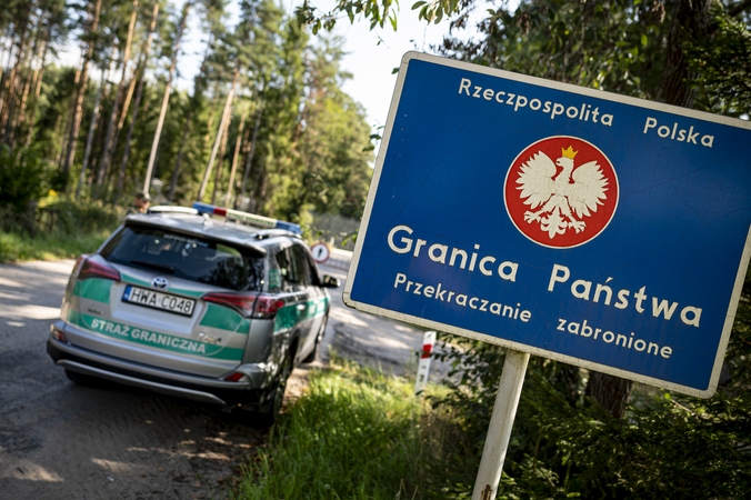 Lenkija praneša apie Baltarusijos pasienyje išaugusią įtampą