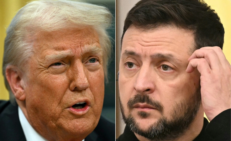 Po Trumpo kaltinimų Ukrainai – Zelenskio atkirtis